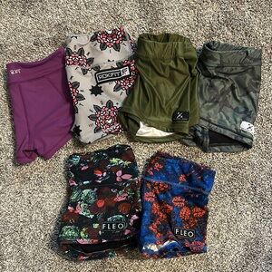 Athletic shorts collection